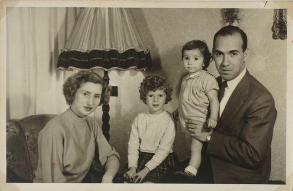 Wim de Lange en familie