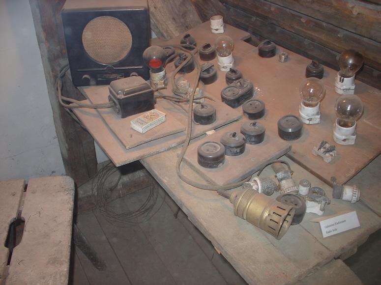 Geheime radiokamer in Colditz